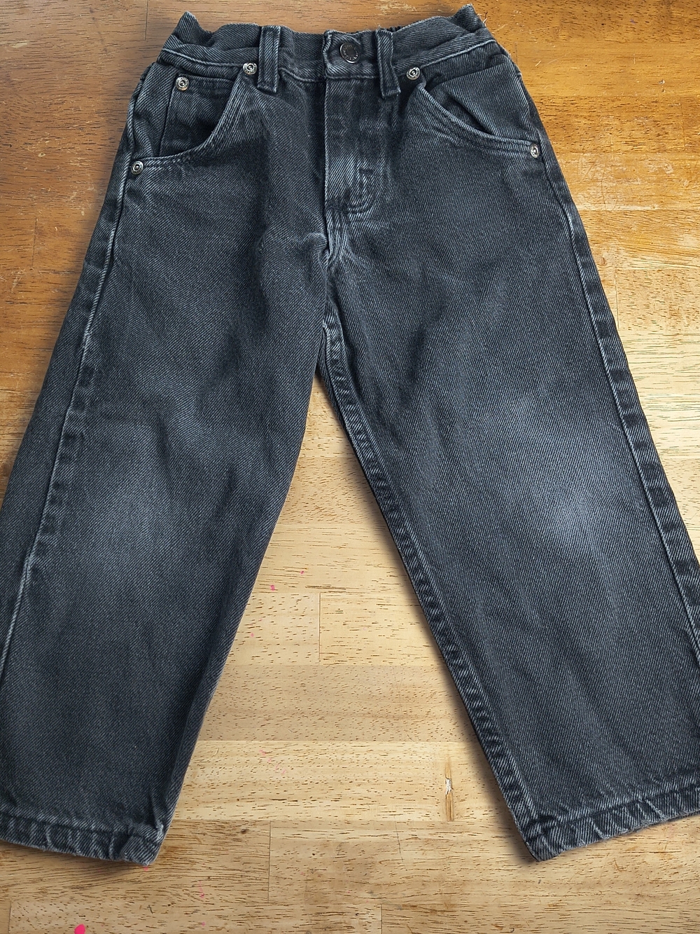 Vintage toddler black high waisted Wrangler jeans
